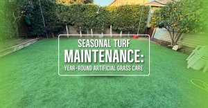 Seasonal Turf Maintenance: Year-Round Artificial Grass Care Seasonal Turf Maintenance: Year-Round Artificial Grass Care